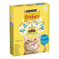 Friskies(Фріскіс).З лососем та овочами.Сух/кот 10х300г